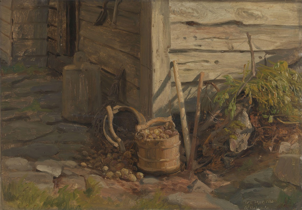 Anders Askevold - Study of a Treebucket with Potatoes