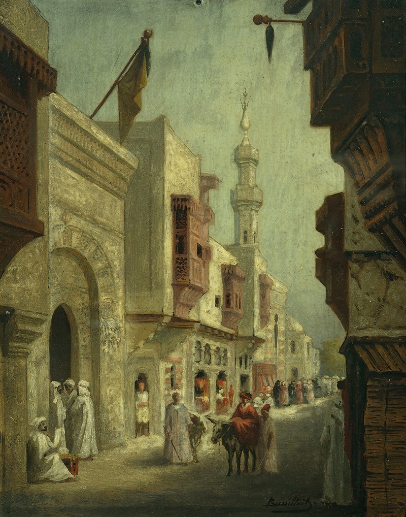 C. Bussilliet - La rue du Caire, à l’Exposition de 1889