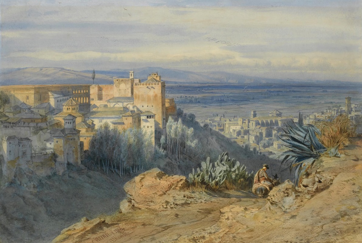 Carl Friedrich Heinrich Werner - Alhambra, Spain