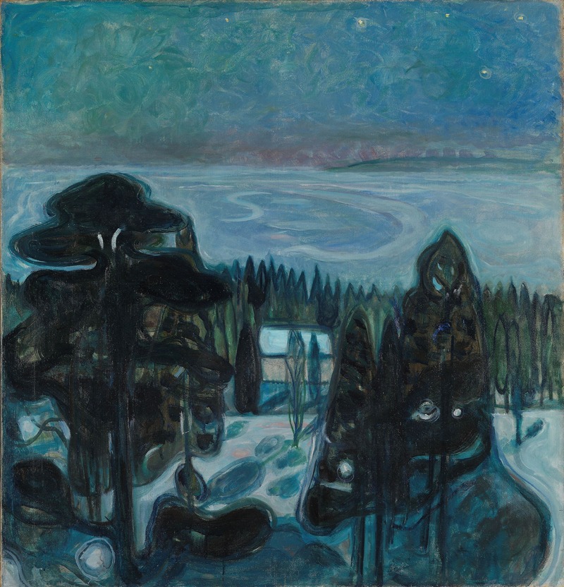 Edvard Munch - White Night