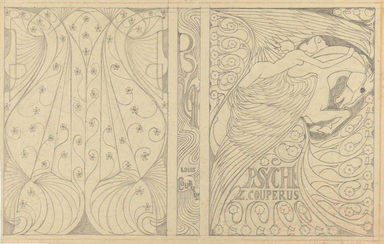 Jan Toorop - Cover Design for Louis Couperus’ Psyche
