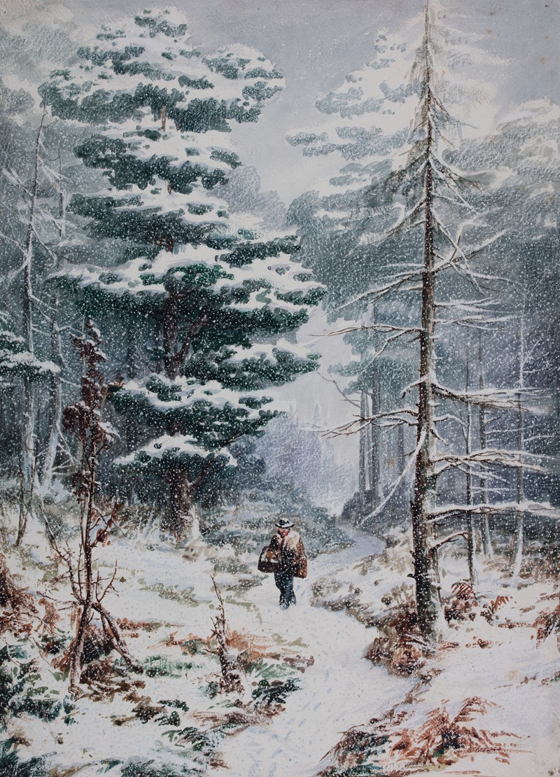 Elijah Walton - Rednal Wood, Winter