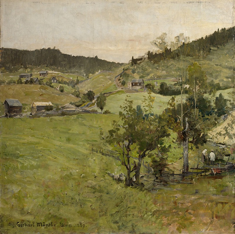 Gerhard Munthe - Cotters’ farms