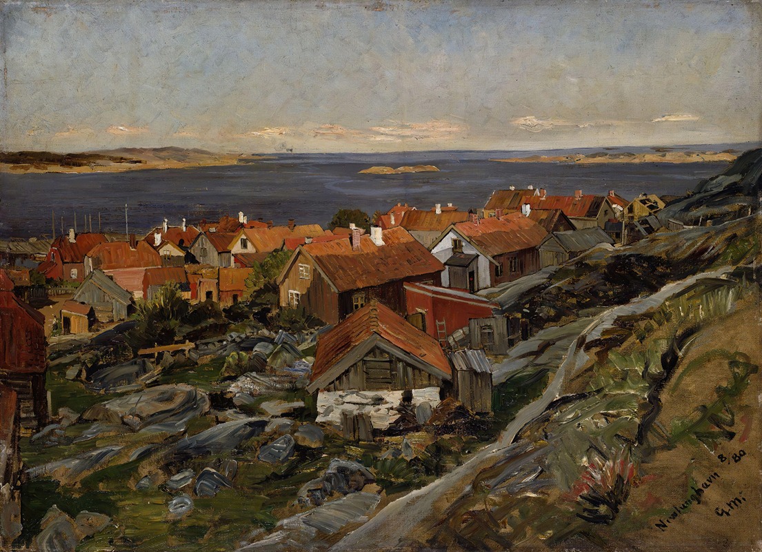 Gerhard Munthe - View of Nevlunghavn