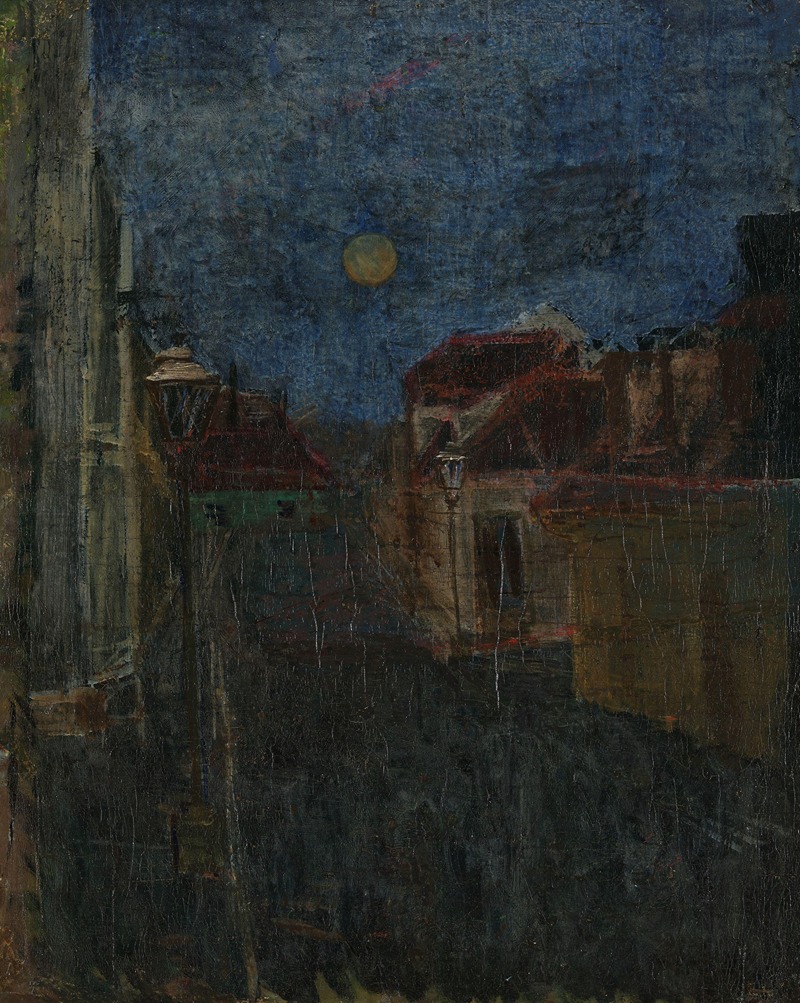 Harald Sohlberg - View from Karl XII’s Street