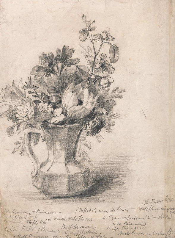 John Constable - Flowers in a Pitcher
