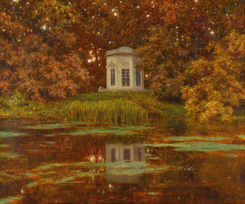 Ivan Fedorovich Choultse - Pond in the Park at Versailles