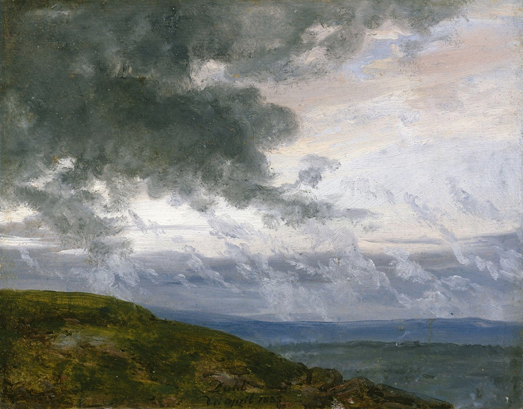 Johan Christian Dahl - Storm Clouds