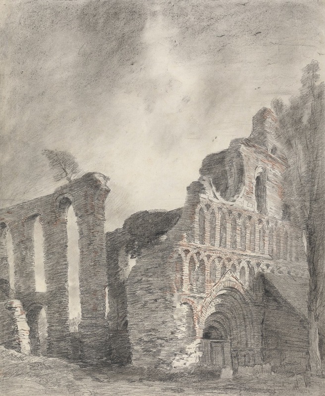 John Constable - Ruin of St. Botolph’s Priory, Colchester