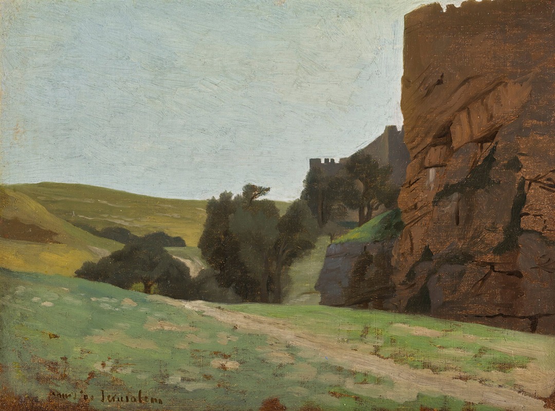 Jean-Léon Gérôme - The Walls Of Jerusalem