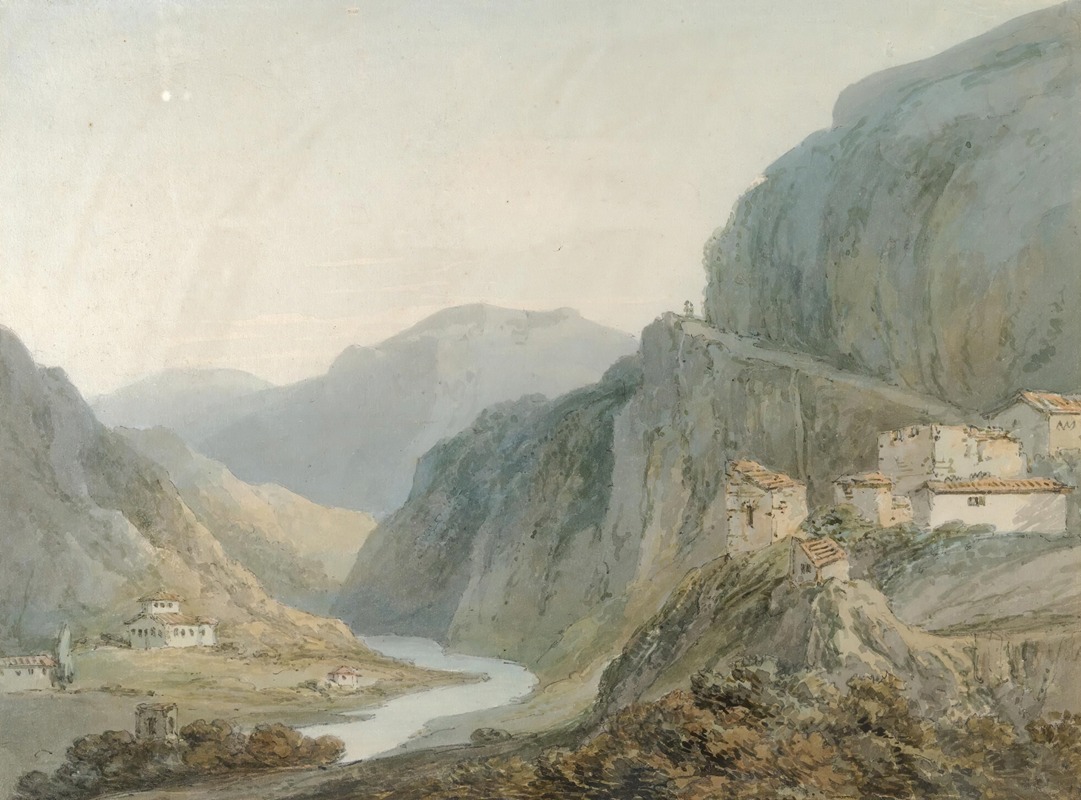 Joseph Mallord William Turner - Ascent To The Cascade Of Terni