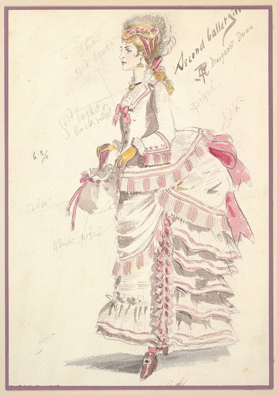 Percy Anderson - Costume Design for ‘Second Ballet Girl’