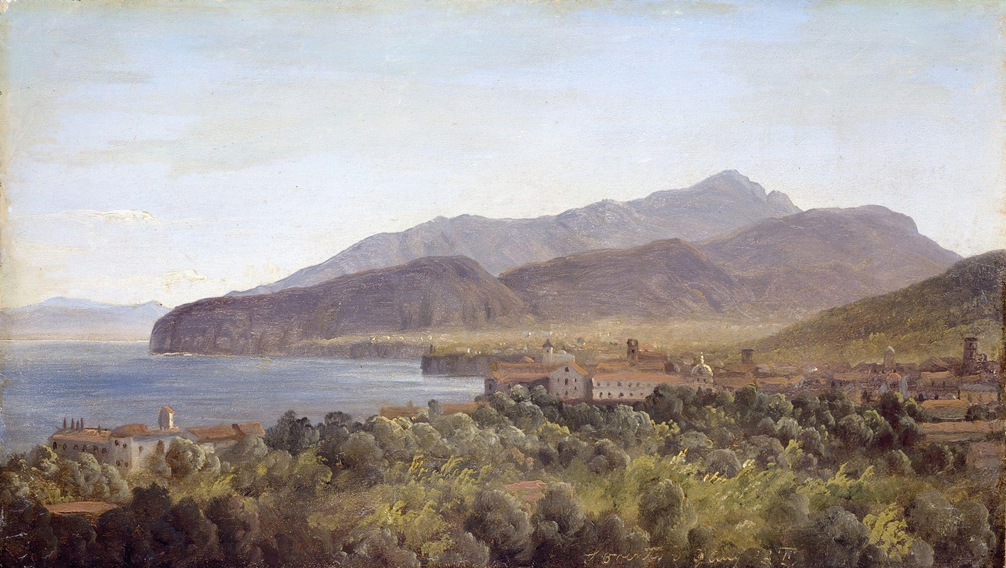 Thomas Fearnley - From Sorrento