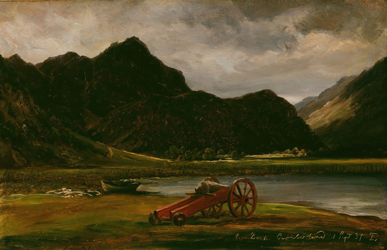 Thomas Fearnley - The Cannon at Derwentwater