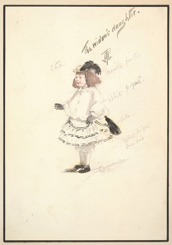 Percy Anderson - Costume Design for ‘The Widow’s Daughter’