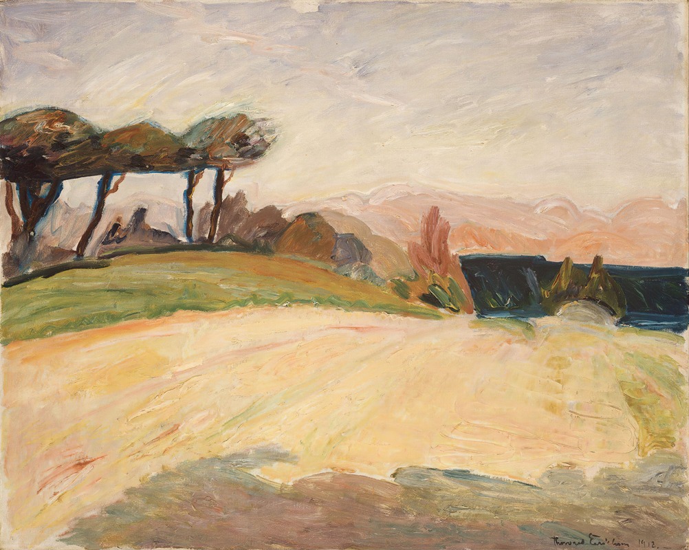 Thorvald Erichsen - Italian Landscape