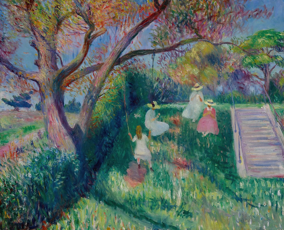 William James Glackens - The Swing