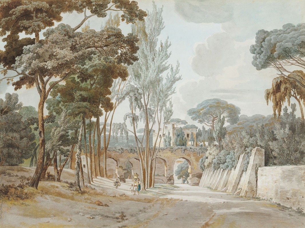 William Pars - Ancient Aquaducts Near the Capodichino
