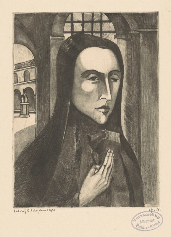 Lodewijk Schelfhout - Corsicaanse vrouw