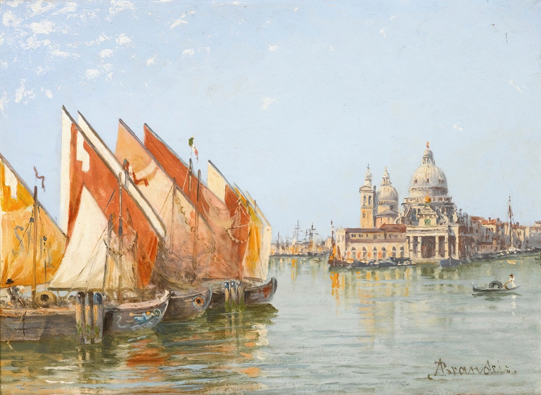 Antonietta Brandeis - Fishing boats, Venice