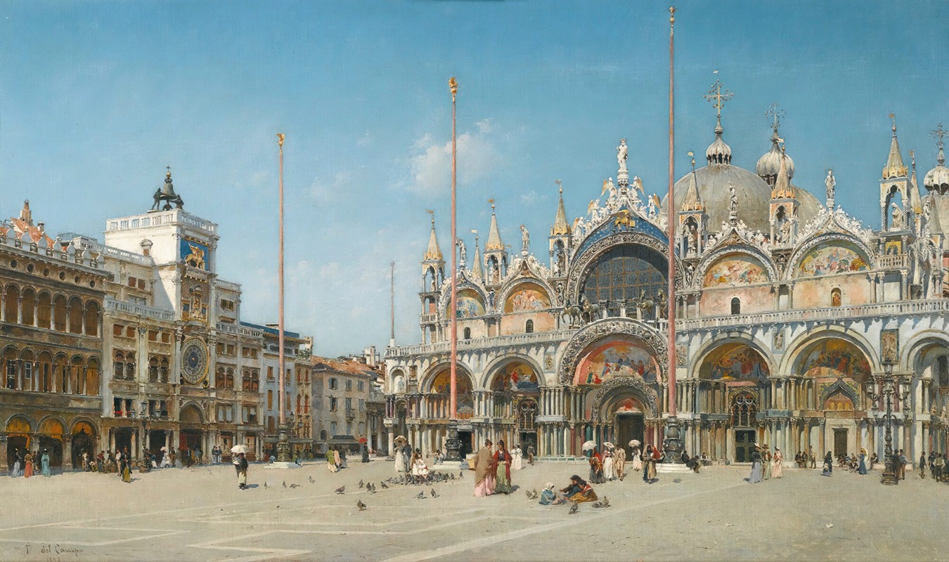 Federico del Campo - Saint Mark’s Square, Venice