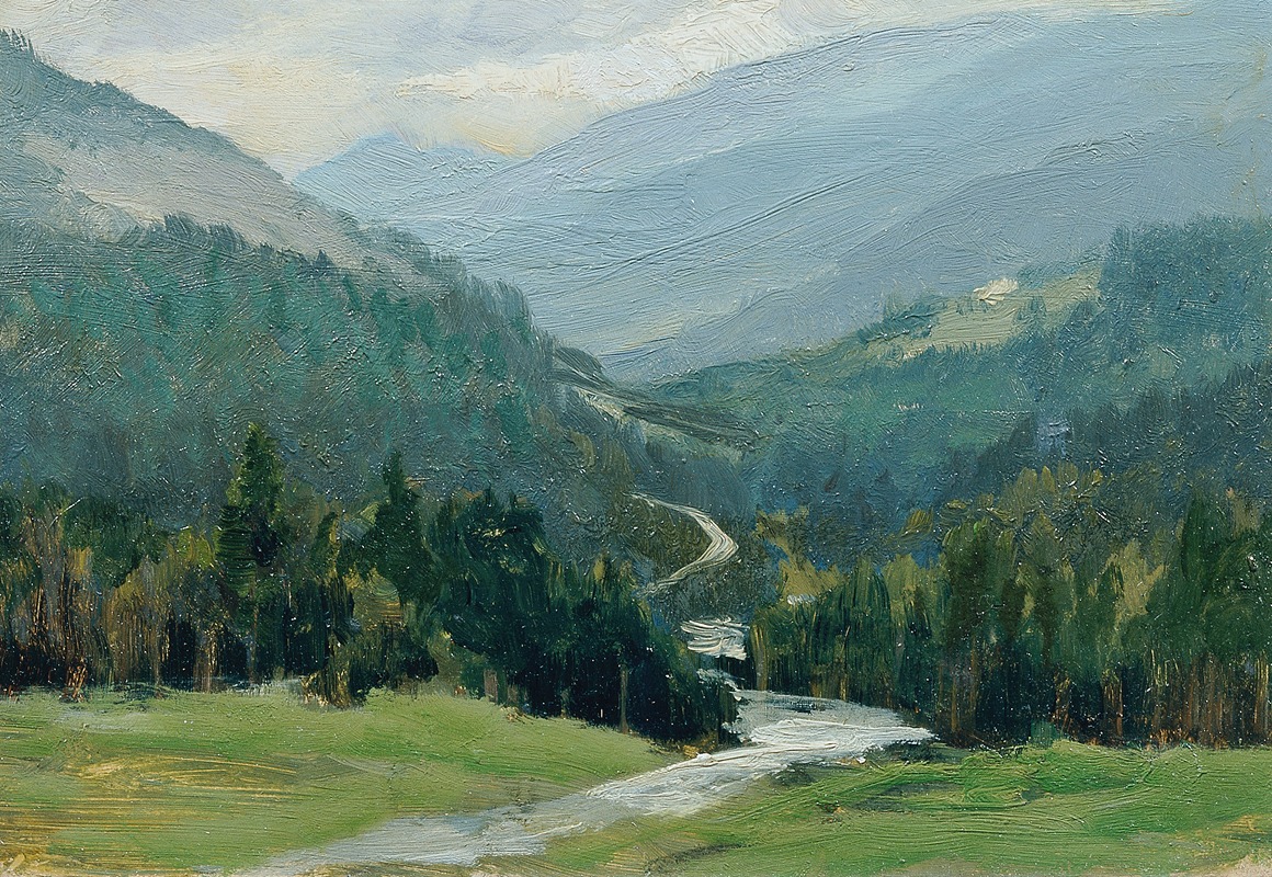 Erzgebirge by Ferdinand Engelmüller - Artvee