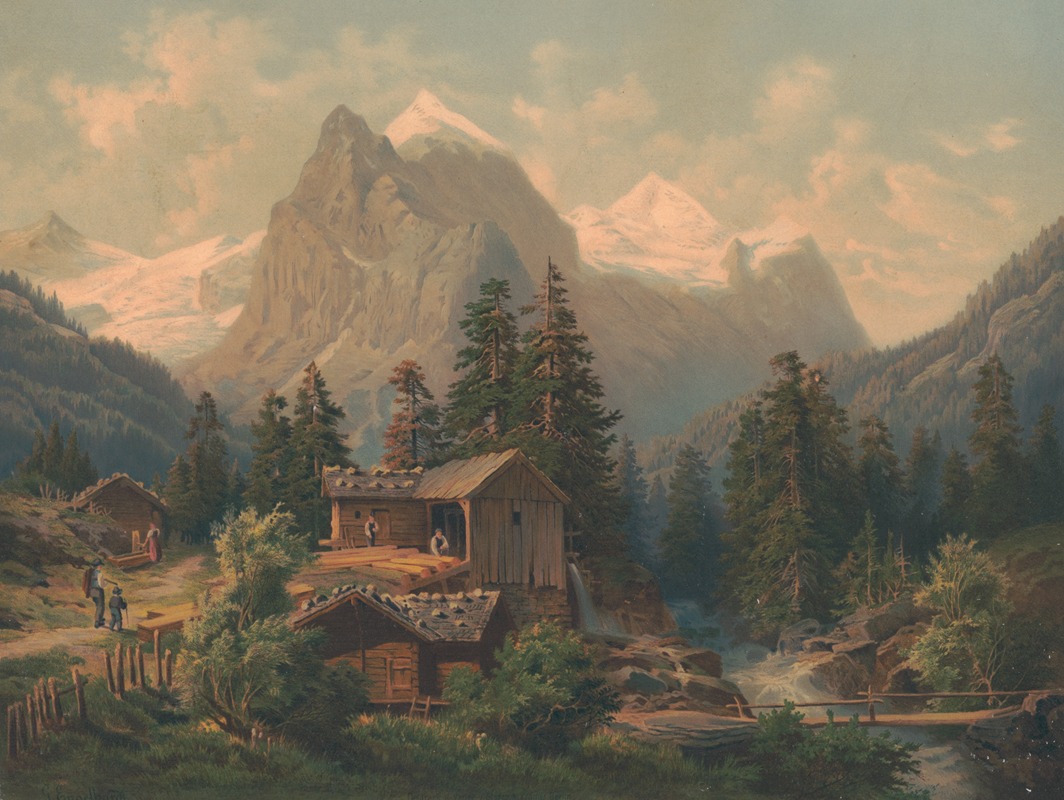 Georg Engelhardt - Das Wetterhorn