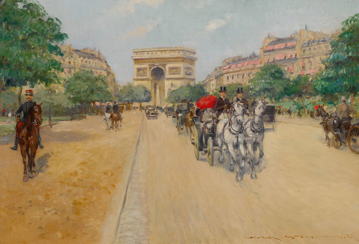 Georges Stein - Along The Champs-Élysées
