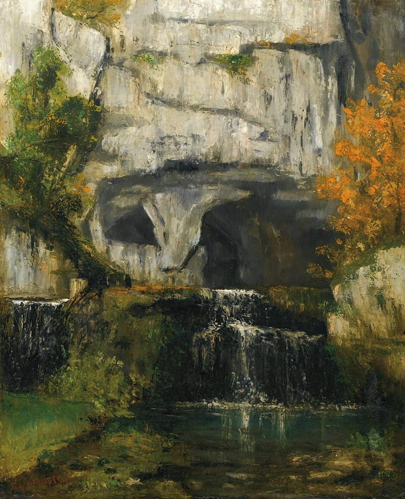 Gustave Courbet - La Source Du Lison