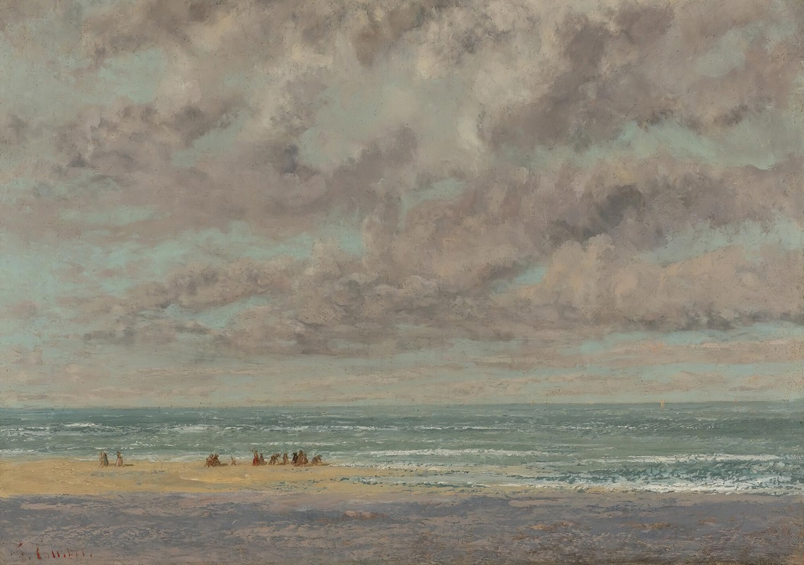 Gustave Courbet - Marine, Les Équilleurs