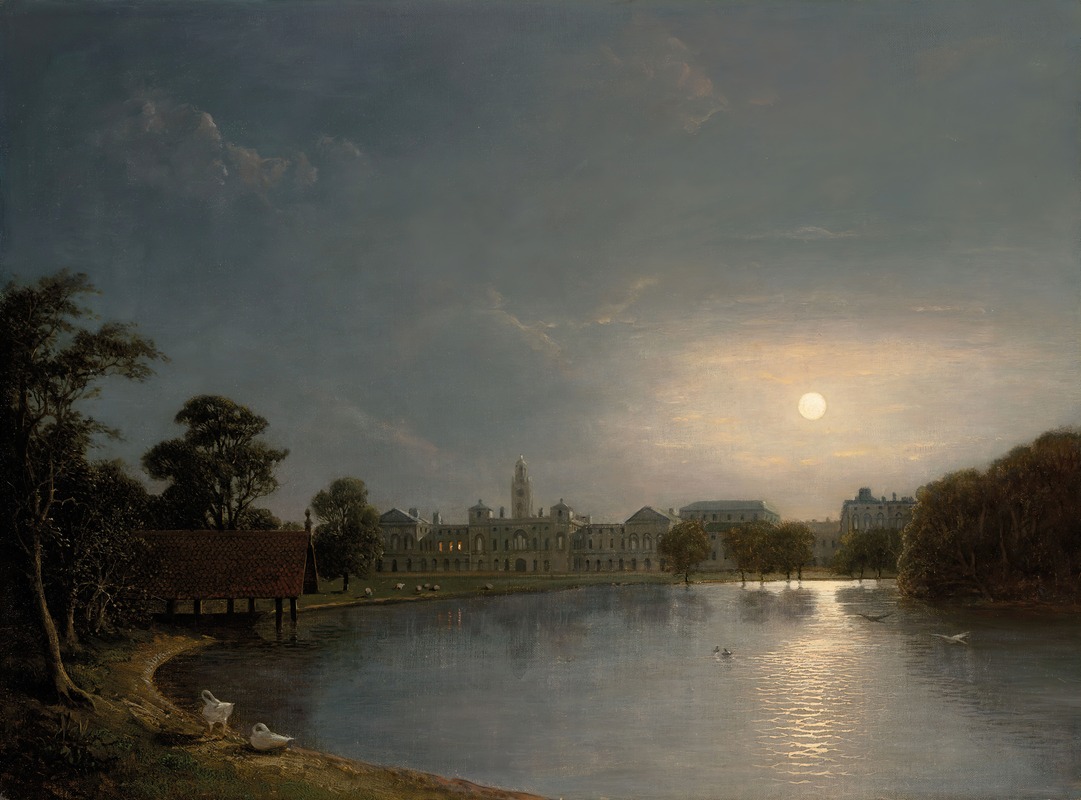 Henry Pether - Horseguards Parade from St James’s Park