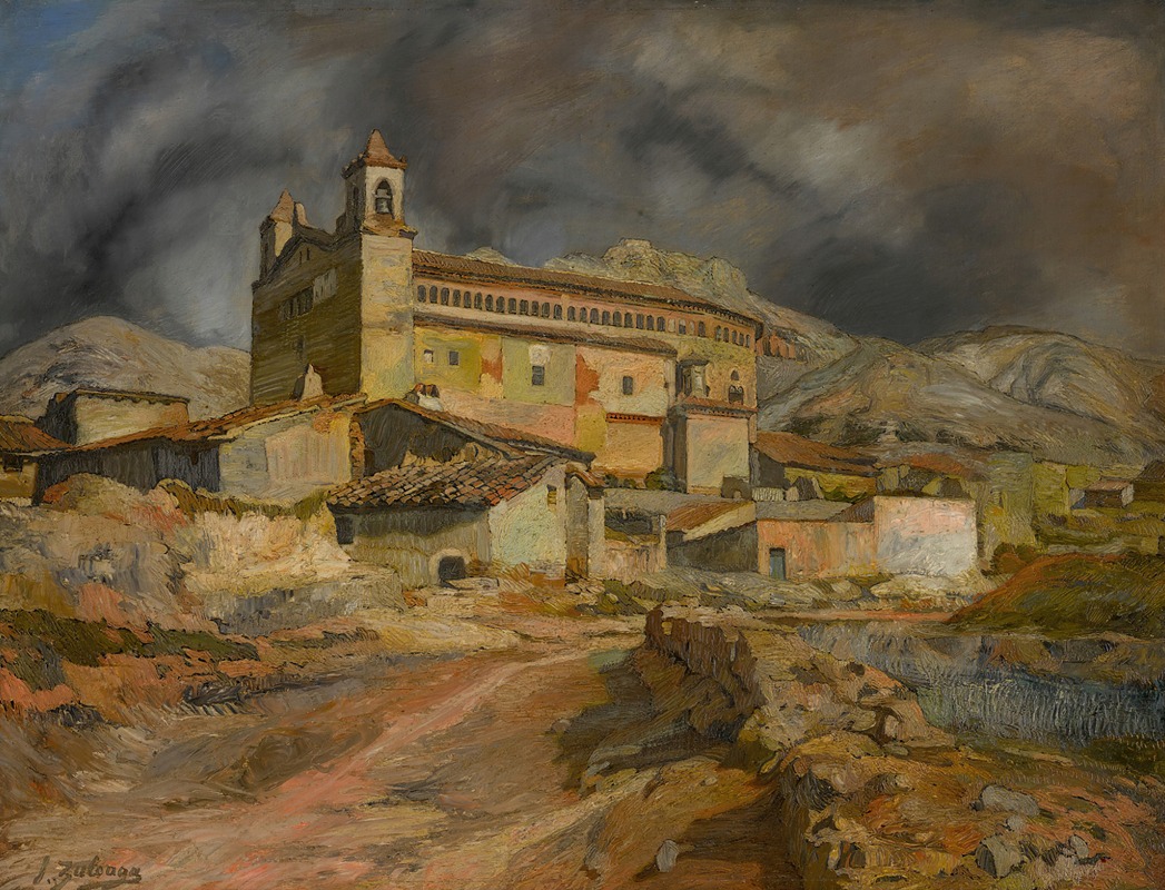 Ignacio Zuloaga - La Iglesia De Maluenda