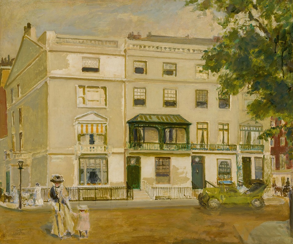 Jacques-Émile Blanche - Cadogan Place, Belgravia, London