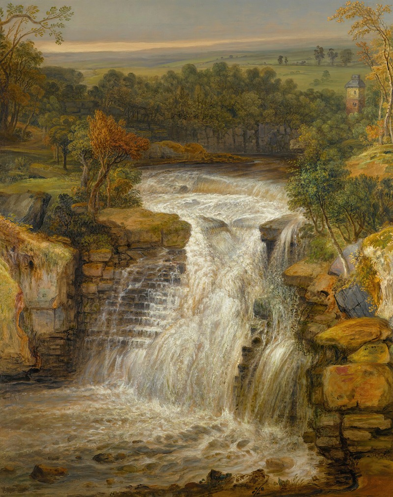 James Ward - The Falls Of The Clyde After A Flood