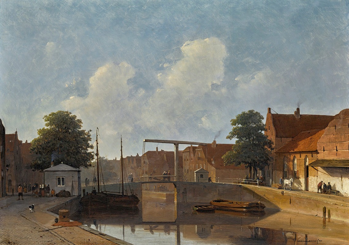 Jan Weissenbruch - A Dutch Canal