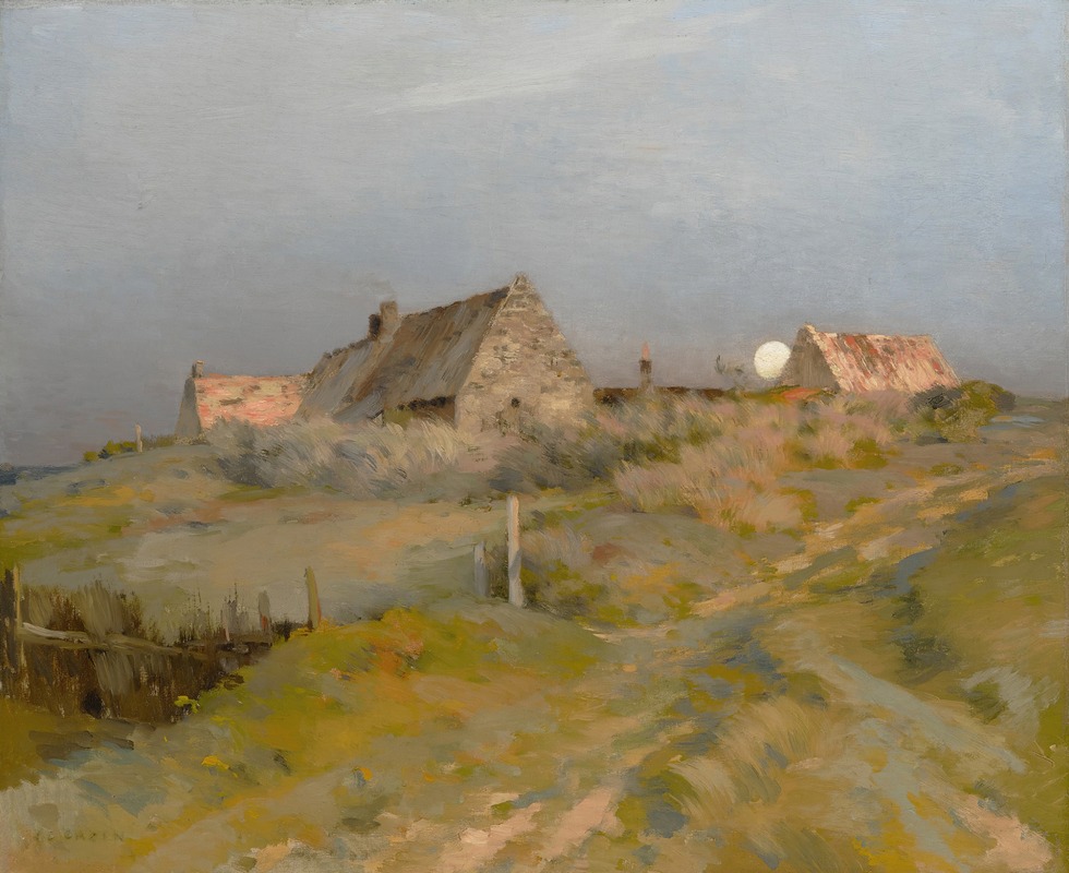 Jean Charles Cazin - Moonrise