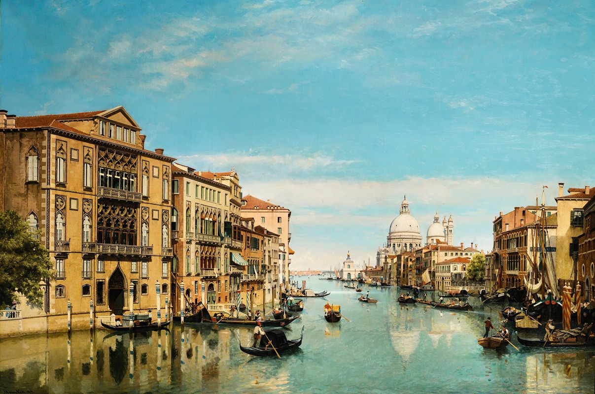 Jean-Baptiste van Moer - The Grand Canal, Venice