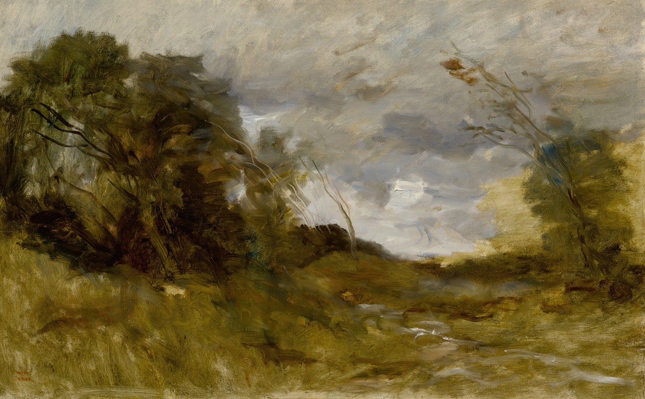 Jean-Baptiste-Camille Corot - Vallée Solitaire
