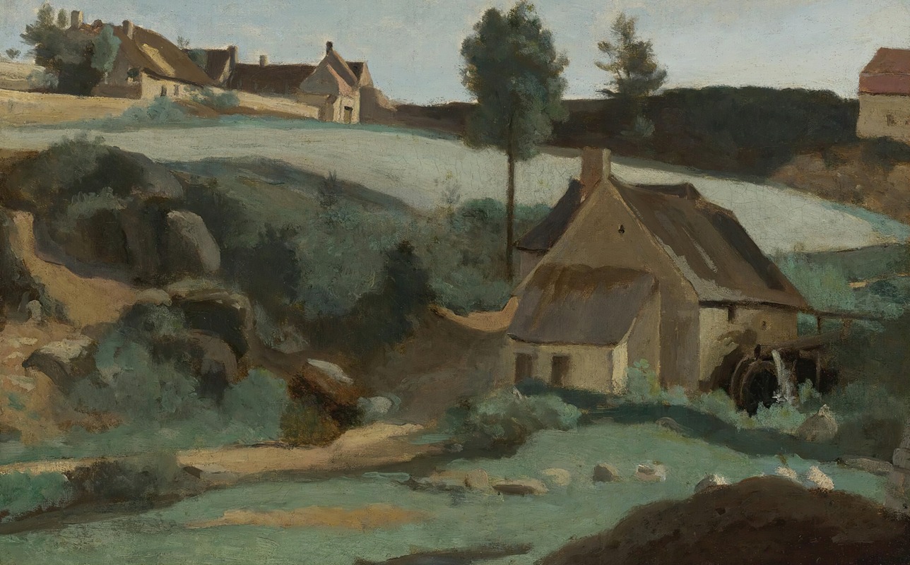 Jean-Baptiste-Camille Corot - Morvan, Petit Moulin