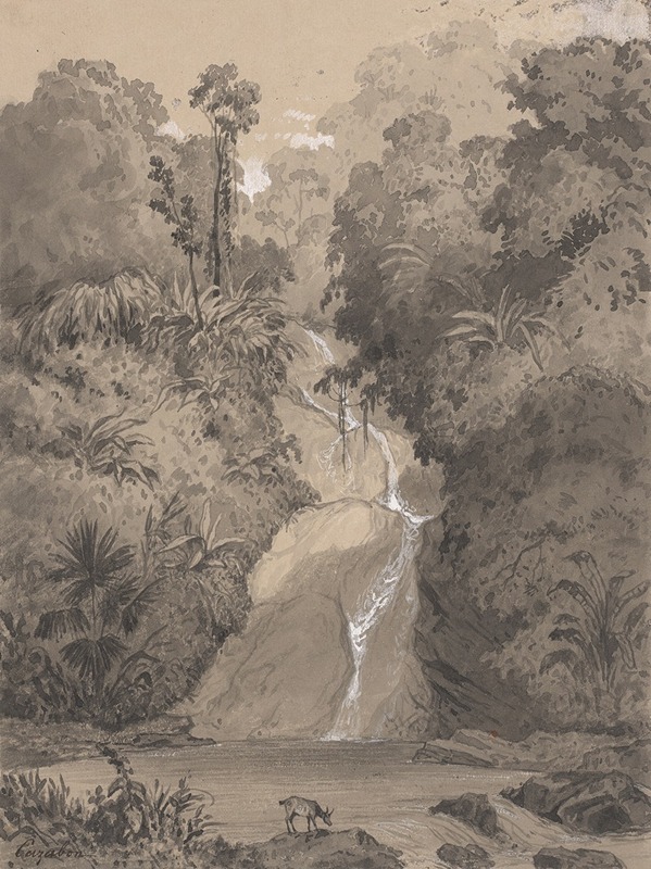 Michel Jean Cazabon - St. Ann’s Waterfall