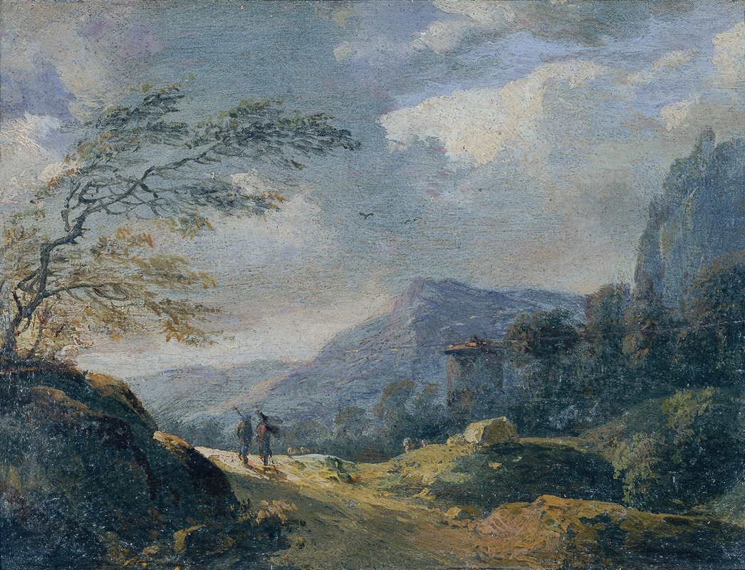 Johann Christian Brand - Kleine Gebirgslandschaft