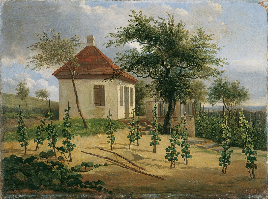 Karl Gottfried Traugott Faber - Pavillon auf Dr. Körners Weinberg bei Loschwitz