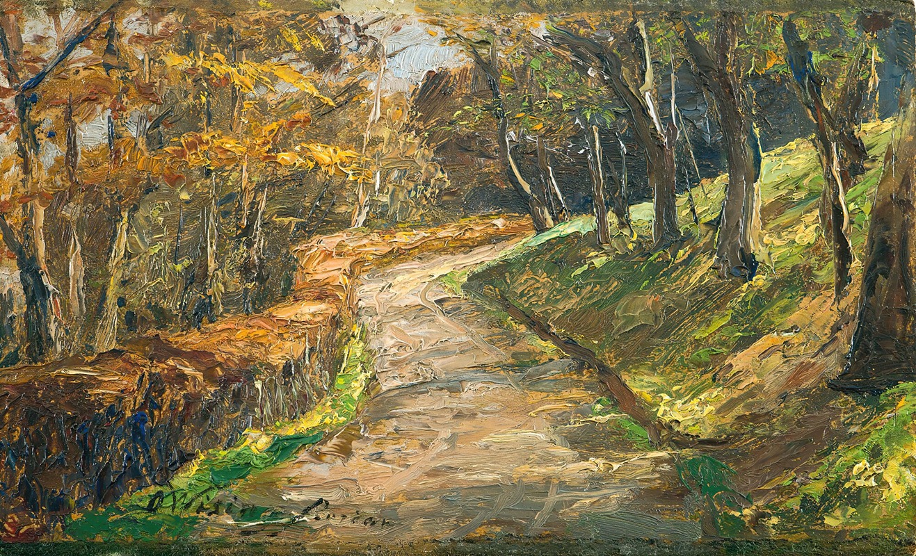 Olga Wisinger-Florian - Pathway In Early Spring