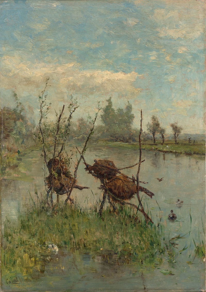 Paul Joseph Constantin Gabriël - Ducks’ Nests