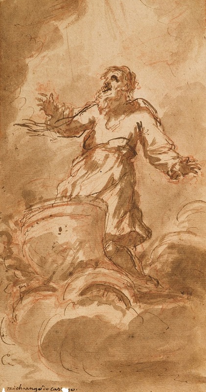 Pier Francesco Mola - Elijah in the Fiery Chariot