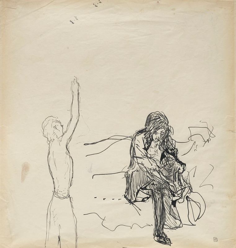Pierre Bonnard - Femme enfilant ses bas