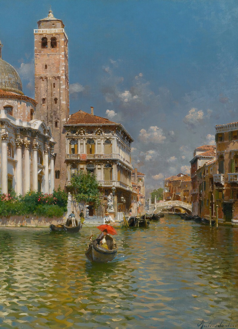 Rubens Santoro - San Geremia And Palazzo Labia, Venice