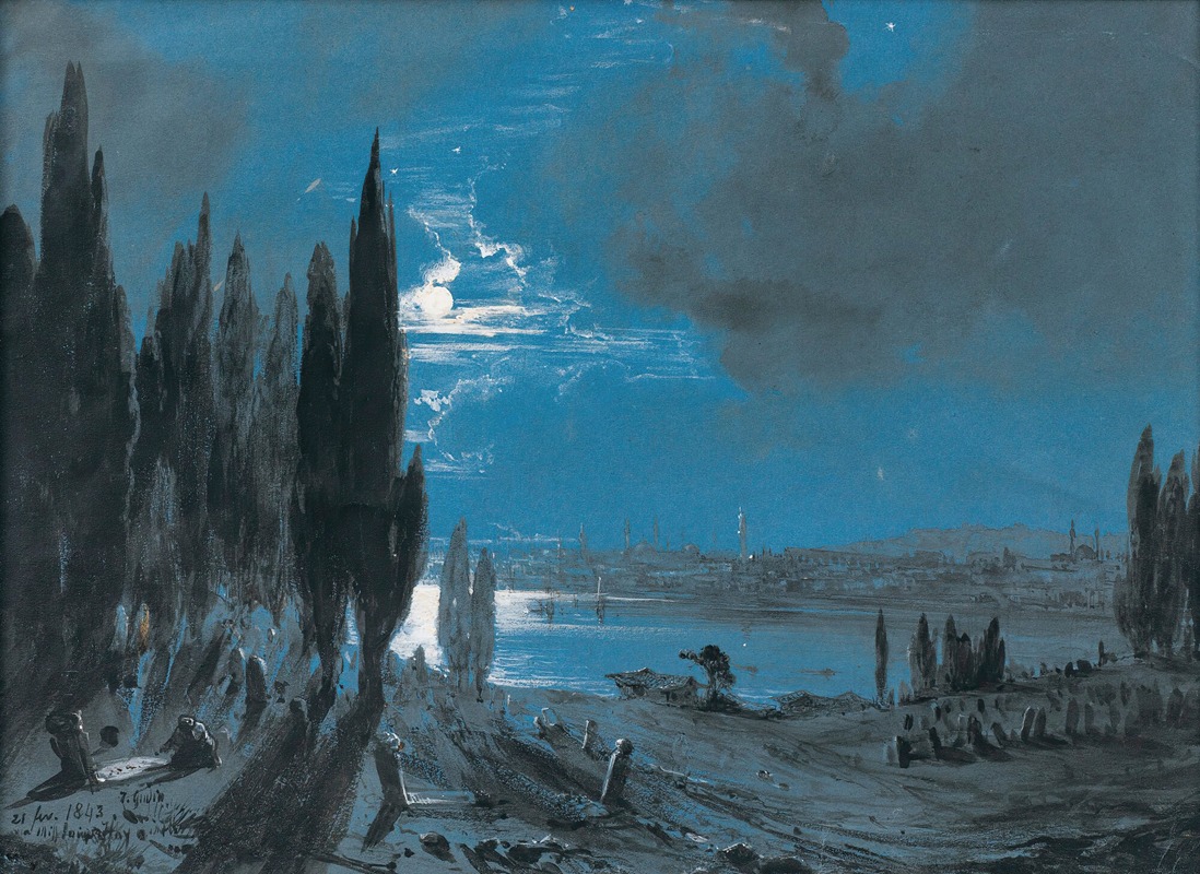 Théodore Gudin - View Of Constantinople