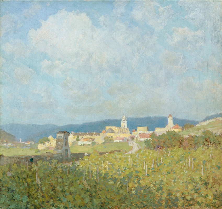 Anton Hans Karlinsky - Dürnstein in der Wachau