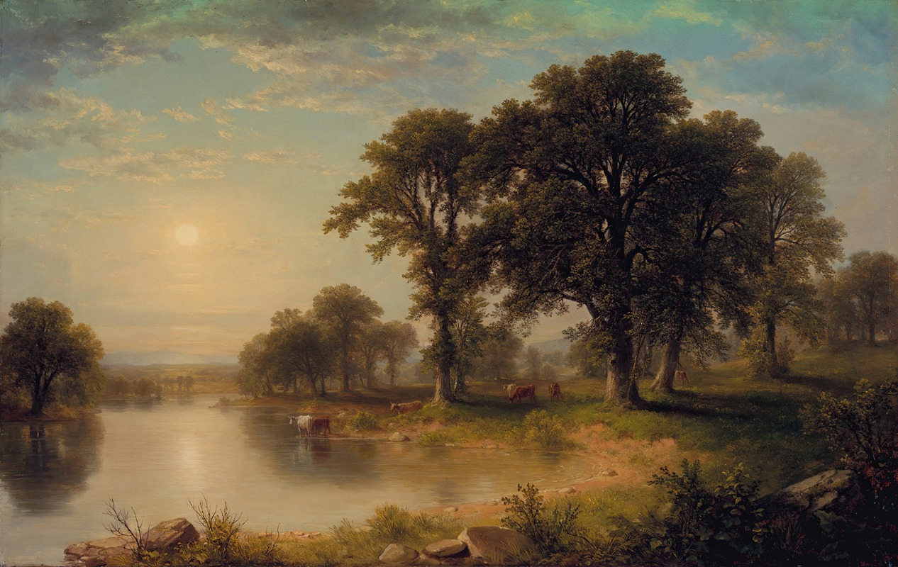 Asher Brown Durand - Summer Afternoon